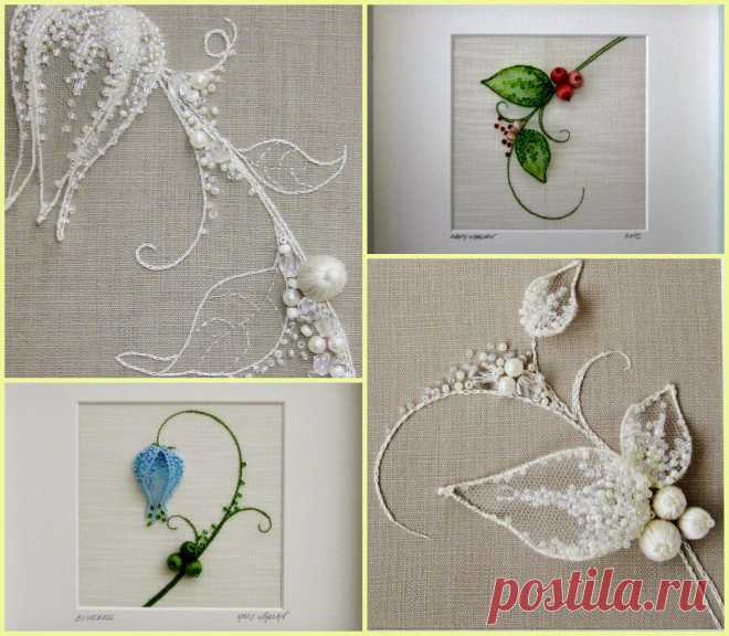 "Авторская вышивка от Mary Whelan" (Дублин, Ирландия)