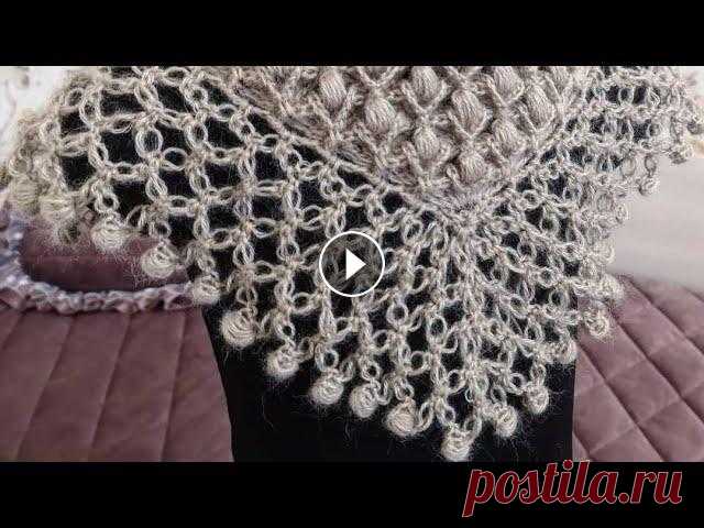Подойдет к любому бактусу или шали//Кайма крючком//Шаль крючком// #ВязаниекрючкомсНатальейРогатовской Шаль узор 3D: Также вы можете посмотреть другие мои видео уроки:...