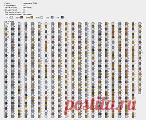 Узоры для вязанных жгутиков-шнуриков 14 | biser.info - всё о бисере и бисерном творчестве
