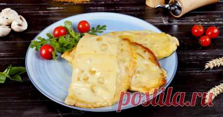 Омлет в блинах - Со Вкусом