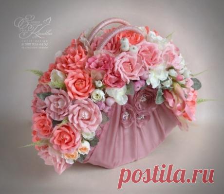 (1) Gallery.ru / Фото #1 - Сумочка с цветами - Vladikana