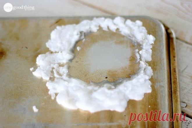 Как очистить старый противень с помощью 2-х ингредиентов: советы хозяйкам