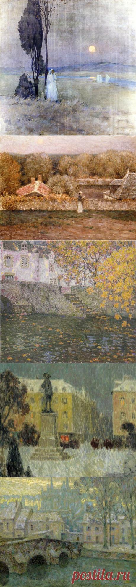 Художник Henri Eugene Augustin Le Sidaner. Мир – не кроссворд, не пазл, не шарада....