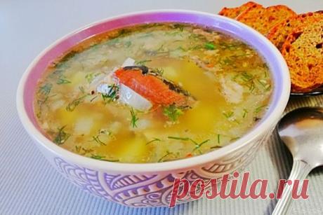 Как приготовить рыбный суп из консервов (С перловкой и картофелем)