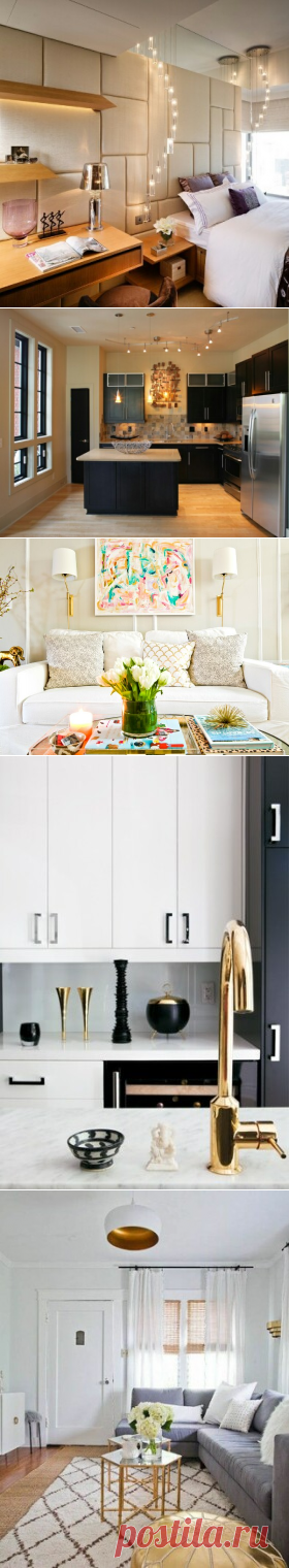 Как осветлить темную комнату | Роскошь и уют