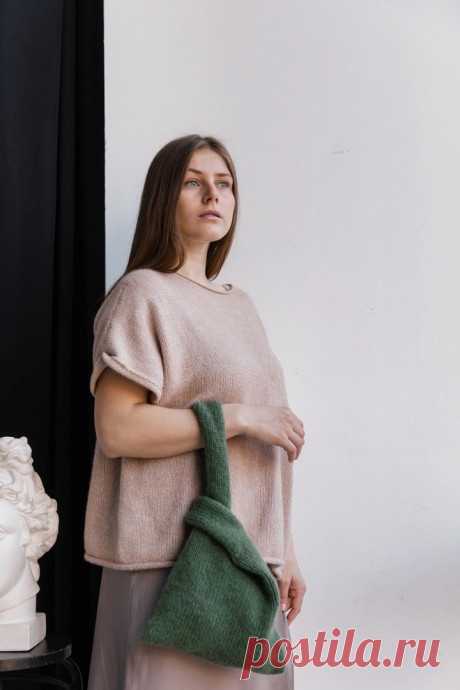 Описание Aura Yarns для вязания проектного мешка &quot;Аura project bag&quot;