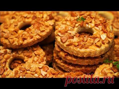 ПЕСОЧНОЕ КОЛЬЦО с АРАХИСОМ | Вкусно ОЧЕНЬ | Кулинарим с Таней