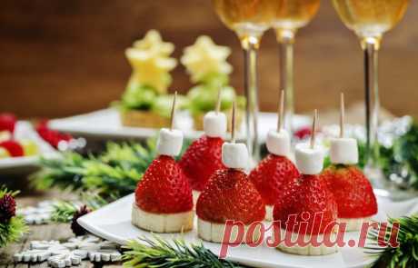 Брызги шампанского: самые правильные закуски к игристому вину - KitchenMag.ru