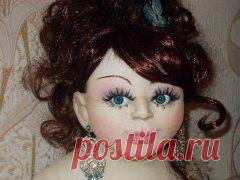 Каркасная кукла Элиза. Высота ок.75 см.