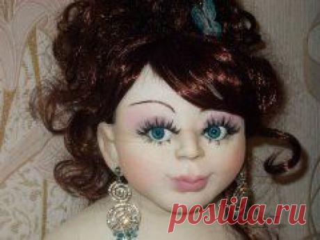 Каркасная кукла Элиза. Высота ок.75 см.