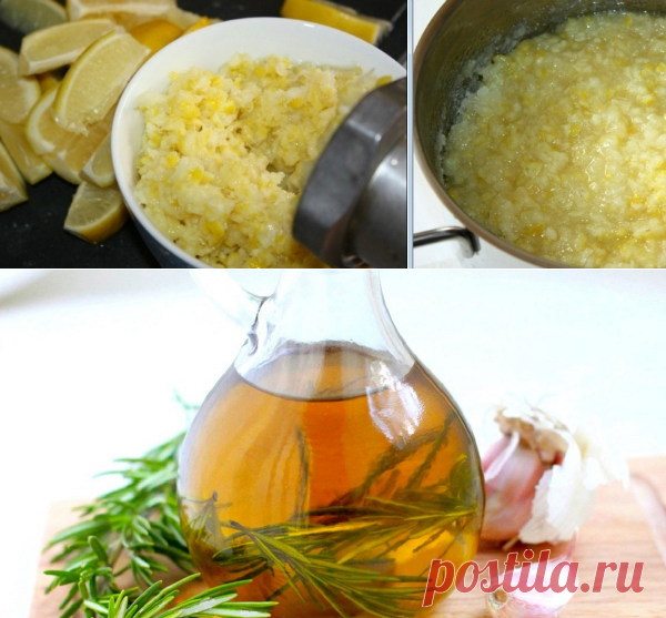 Чистка сосудов чесноком и лимоном