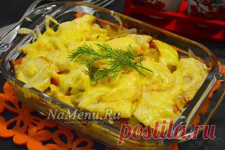 Картофель по-французски в духовке, рецепт с фото