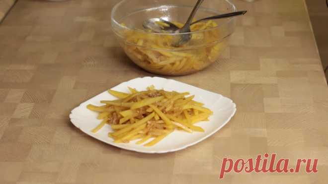 Корейский картофельный салат «Камди ча» рецепт с фото