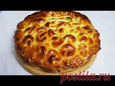 ВКУСНЫЙ и ПЫШНЫЙ пирог на ВОДЕ  с ЯБЛОКАМИ и ГРУШАМИ