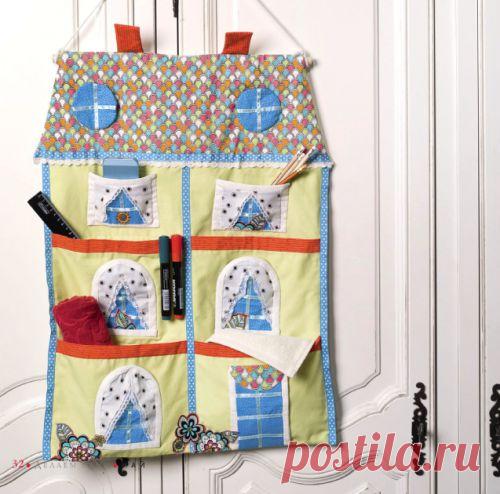 Органайзер для детских мелочей "Мой милый дом". / / В рукоделии