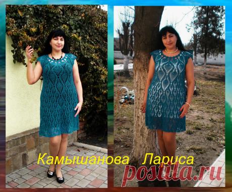 Мои приветствия все любителям вязания крючком! Связалось платьице ,,Волны Дуная,,-назвала его из-за очень красивого глубокого цвета пряжи. Мои любимые ананасы и ананасики! Летняя пряжа Сосо Vita Cotton из 100% мерсеризованного хлопка с «классической» скруткой нити (240м в 50г) ровно ложится при вязании не вытягивается и не садится! Широкая палитра цветов, что позволяет вязать яркие летние изделия для взрослых и детей. Расход пряжи 400 грамм. Крючок кловер № 1.5. Спасибо за просмотр!