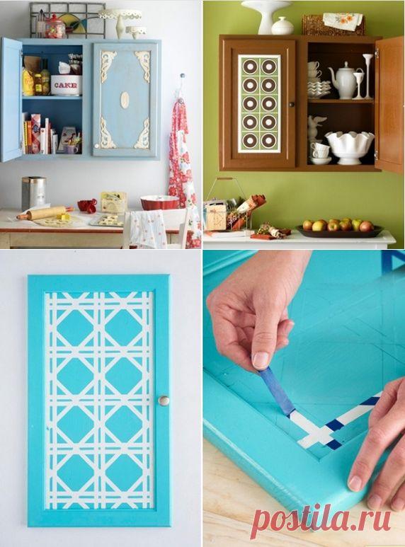 Как обновить старый кухонный гарнитур &#8212; Роскошь и уют