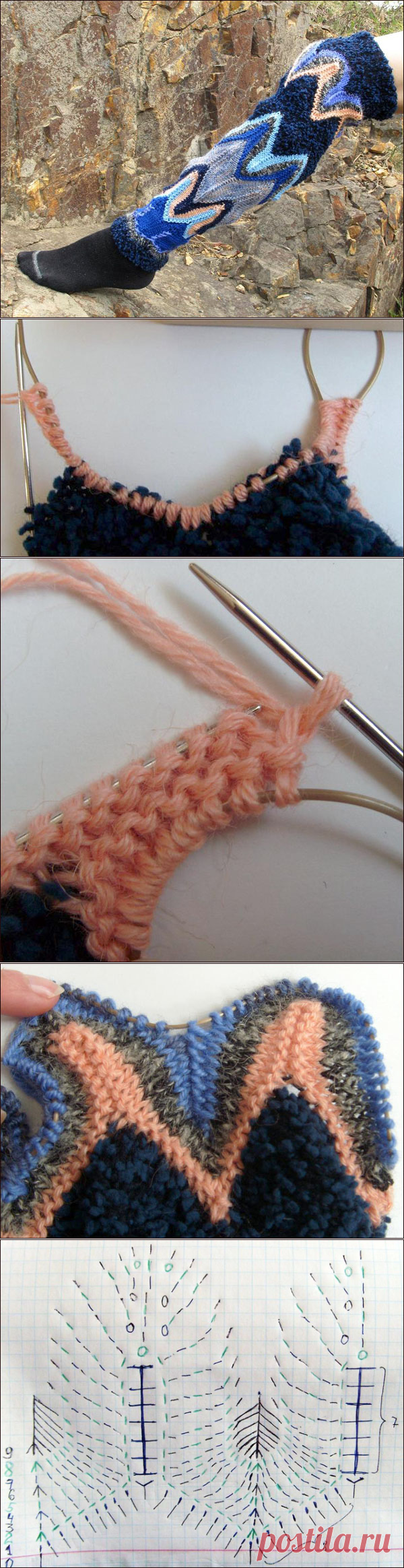 Modelo que hace punto Missoni (detallado por MK Alene Discusión sobre LiveInternet -. Servicio ruso en línea Diarios