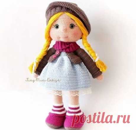 Подробная схема вязания амигуруми куклы TonTon крючком — DIYDIY.ru вязание: описание, схемы, видео, мастер классы