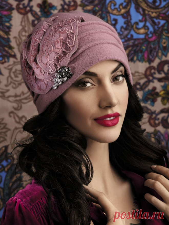 Красивая женская шапка Willi Ingrid - Malinka-fashion.ru