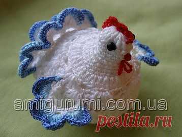 Пасхальные курочки крючком (подробный МК) | amigurumi.com.ua