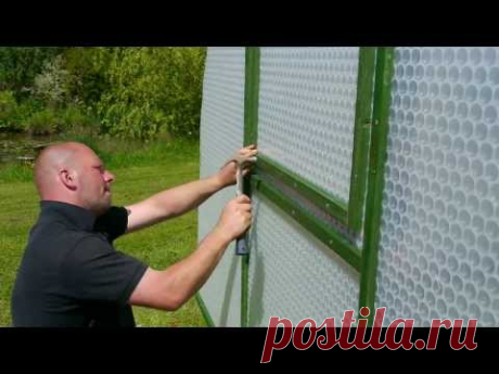 Building a Keder Greenhouse kit.        www.kedergreenhouse.co.uk - YouTube