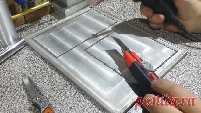 Упрочнение режущей кромки ножа