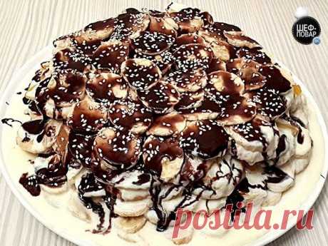 торт райское наслаждение (без выпечки)