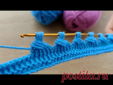 Super Easy Beautiful Crochet Knitting - Çok Güzel Tığ İşi Örgü Modeli