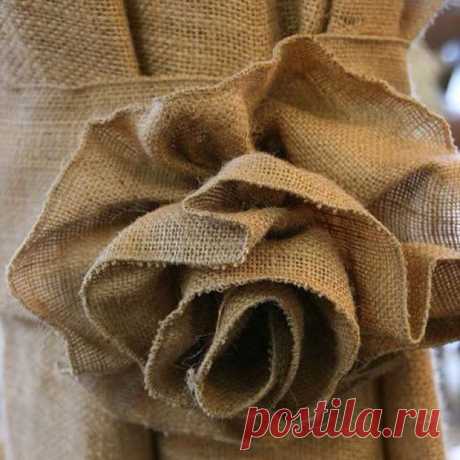 (13) Burlap curtains | Francis