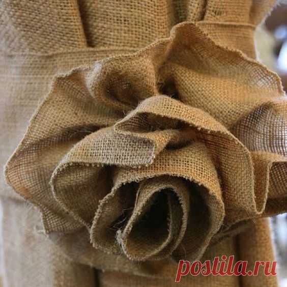 (13) Burlap curtains | Francis