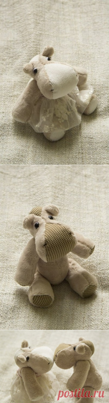 Бегемотики. Выкройка