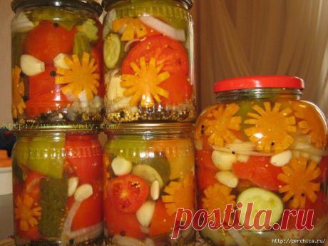 Овощное ассорти в желатине