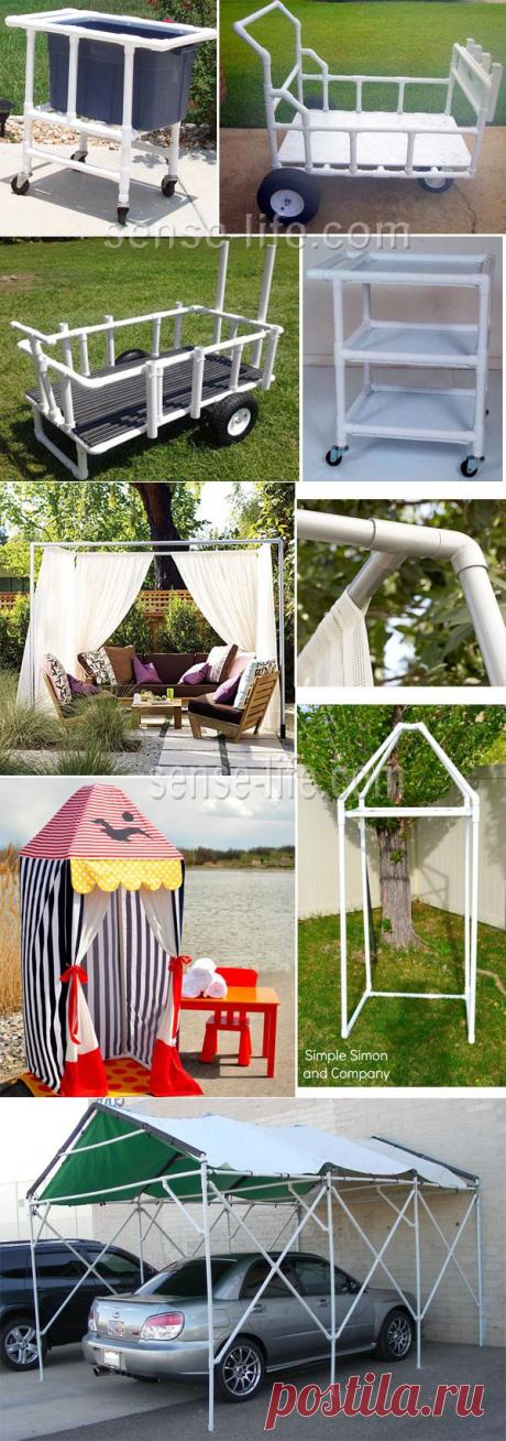 ПОДЕЛКИ ИЗ ПЛАСТИКОВЫХ ТРУБ ПВХ | Варварушка-Рукодельница