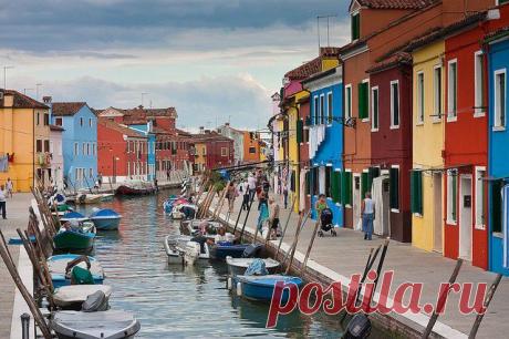 Остров Бурано (Венеция), Италия. | Города и страны