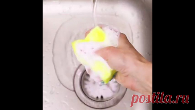 Как модернизировать губку для мытья посуды