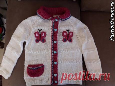 Детские кофточки, схемы. - запись пользователя Бэлла (Белла) в сообществе Вязание спицами в категории Вязание спицами для детей