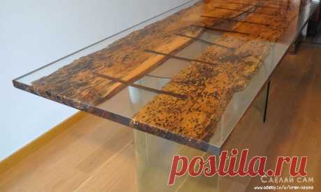 Как сделать форму для заливки смолой, чтобы получить цельный стул ? | Сделай Сам www.sdelay.tv