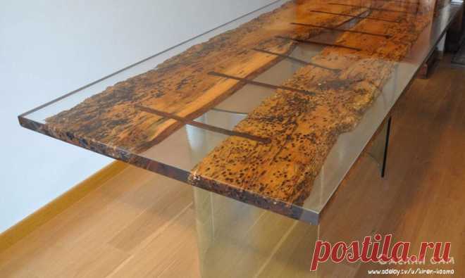 Как сделать форму для заливки смолой, чтобы получить цельный стул ? | Сделай Сам www.sdelay.tv