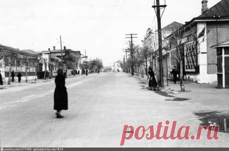1958 Звенигород Московская улица - Фотографии прошлого