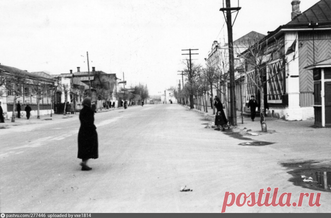 1958 Звенигород Московская улица - Фотографии прошлого