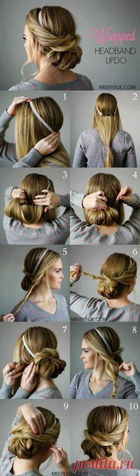 Косички в Pinterest