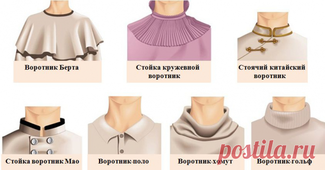 Модели воротников выполняют двойную роль: практическую и дизайнерскую. | Советы модницам