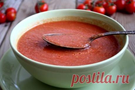 ГАСПАЧО -ХОЛОДНЫЙ СУП ИЗ ОВОЩЕЙ.