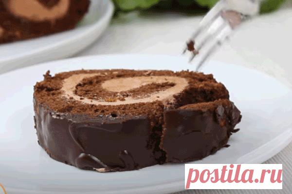 Вкуснейший шоколадный рулет Прага - КУХНИ МИРА Шоколадный бисквитный рулет, пропитанный нежнейшим шоколадным кремом, немного абрикосового джема и сверху красивая шоколадная глазурь! Рулет Прага получается очень нежным с насыщенным шоколадным вкусом! Ингредиенты: Яйца — 5 шт. (белки + желтки) Сахар — 120 г. Соль — 0,5 ч. л. Мука — 80 г. Какао — 20 г. Разрыхлитель — 1/3 ч. л. Ванильный […]