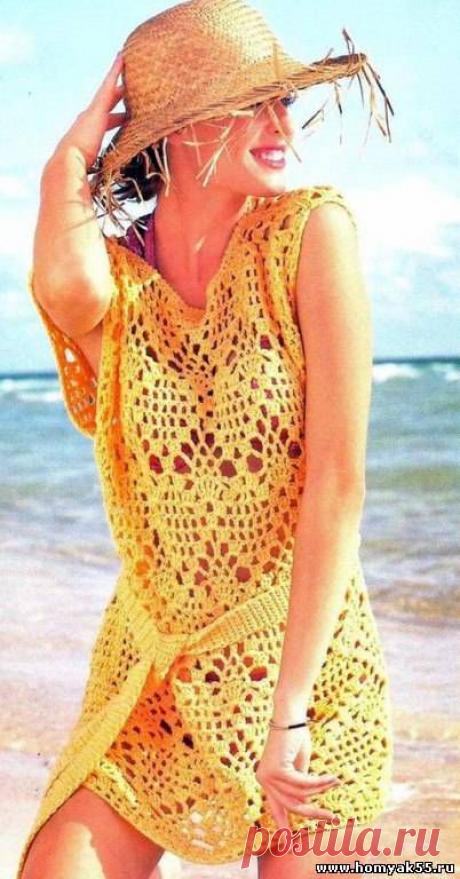 Летние топы, маечки для женщин крючком - Схемы и описания вязаных изделий | «Хомяк55.ру» сайт о вязании