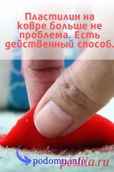 В доме, где есть маленькие дети, всегда найдется пластилин. Многие родители с раннего возраста пытаются приобщить ребенка к творчеству, ведь лепка – это полезное и интересное занятие. Оно способствует развитию мелкой моторики, интеллекта и воображения, улучшает координацию глаз и рук. Но есть один неприятный минус. После такой игрушки могут появиться цветные пятна на вашем паласе! Масса сразу начинает впитываться в ворс, поэтому требует скорейшего удаления. #ковёр#пластилин#чисткаковра#уборка