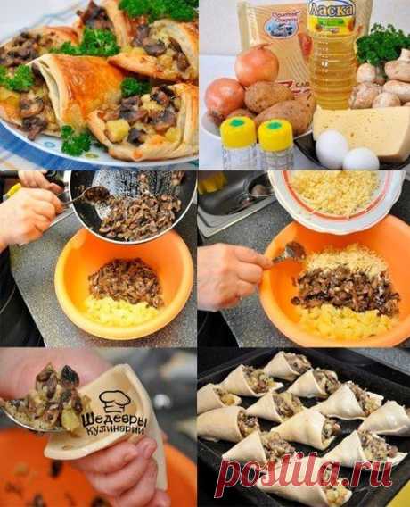 Готовим грибную закуску