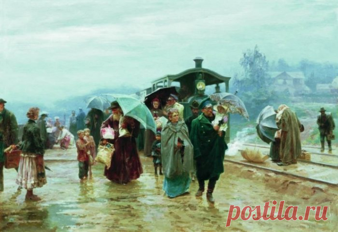 (+2) Художник Николай Касаткин. Некрасов русской живописи