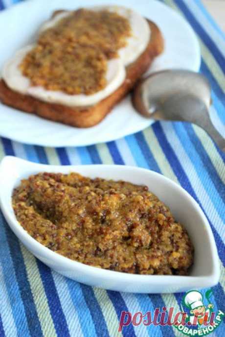 Горчица цельнозерновая - кулинарный рецепт